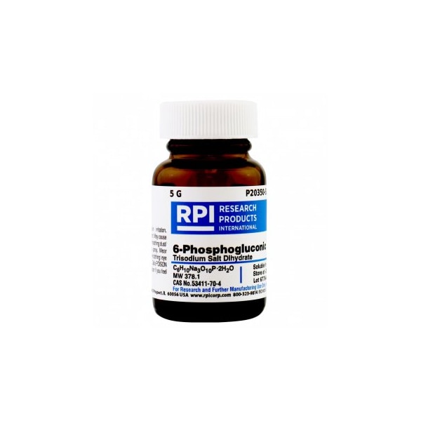 6-Phosphogluconic Acid Trisodium Salt Dihydrate, 5 G